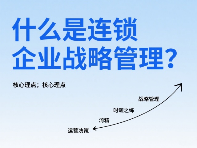 連鎖企業(yè)戰(zhàn)略管理