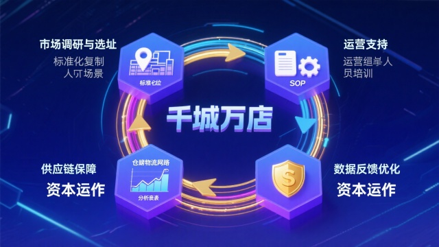 千城萬店閉環(huán)擴張模型詳解：連鎖企業(yè)快速復制的核心路徑