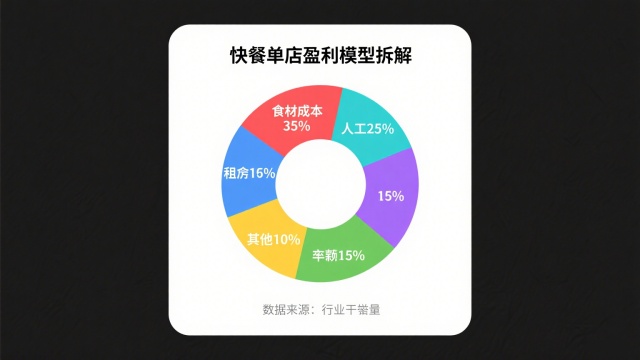 快餐連鎖盈利模型深度解析：單店盈利到千店擴張的完整路徑