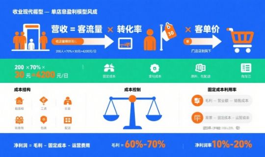連鎖單店盈利模型詳解：從一店盈利到復(fù)制千店的關(guān)鍵邏輯