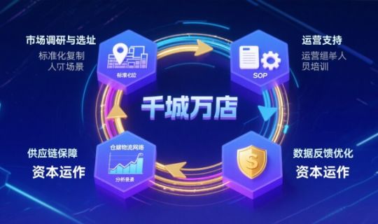 千城萬店閉環(huán)擴(kuò)張模型詳解：連鎖企業(yè)快速復(fù)制的核心路徑