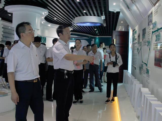 梁山縣委常委、組織部部長(zhǎng)王建一行蒞臨天意機(jī)械調(diào)研