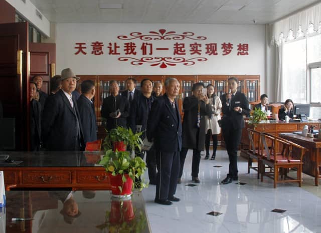 兗州區(qū)人大、政協(xié)領(lǐng)導蒞臨天意機械參觀考察