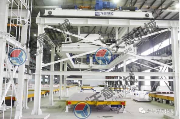 熱烈祝賀天意機(jī)械與龍星科技PC構(gòu)件生產(chǎn)線順利交接！