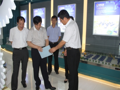 兗州區(qū)副區(qū)長(zhǎng)劉曉林一行蒞臨天意機(jī)械指導(dǎo)工作！