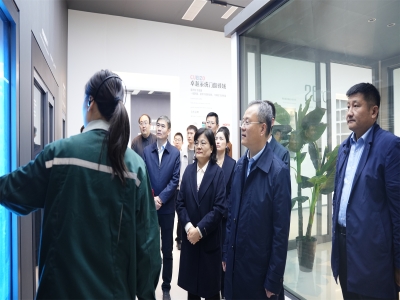省工信廳總工程師、二級巡視員孫京軍一行 蒞臨卓越精工調(diào)研指導
